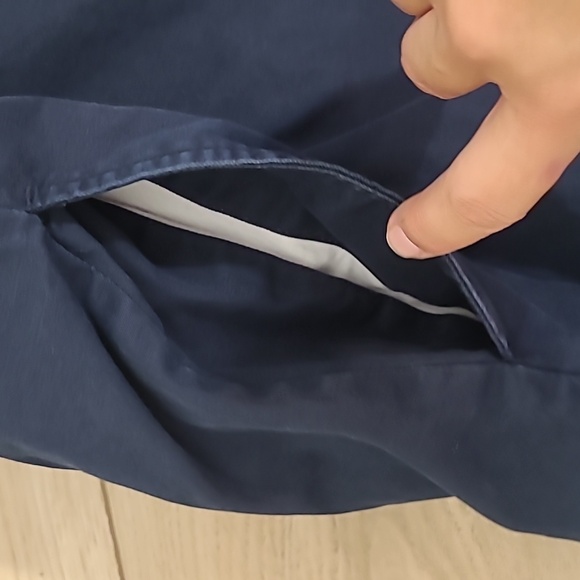 Ralph Lauren Polo Big Hammond  Dark Blue Cotton Pants Size 56b×30 - Picture 3 of 10